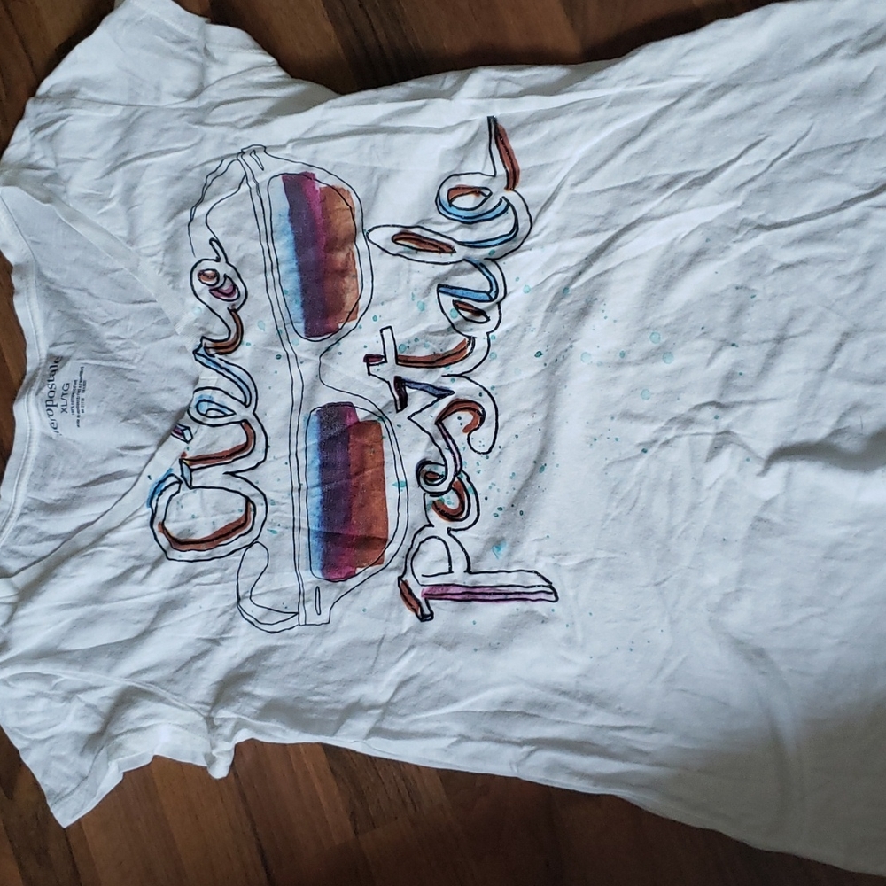 Women's Vintage Aeropostale Shirt (White)